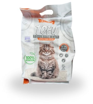 Arena para Gato de Tofu YOMMY Olor Lavanda 6L