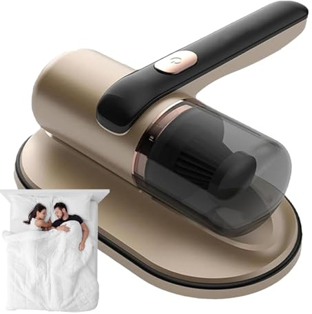 Générique Aspirateur De Matelas sans Fil | Aspirateur De Canapé,10kPa Aspiration 68W Portable Machine De Nettoyage Main sans Fil pour Poils d'animaux Poussière Tissu Canapé Voiture Tapis Lit Oreiller