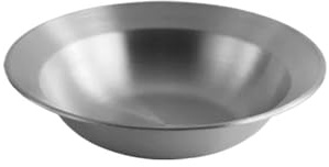 LOVSSU Olla De Acero Inoxidable Plato Redondo Grueso Plato De Verduras Plato De Sopa Plato Hondo Plato De Ensalada De Pasta(Color1-30CM)