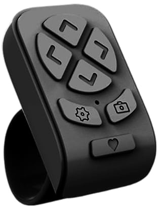 Contrôleur de défilement bluetooths – Tourneur de page et déclencheur d'obturation sans fil, télécommande universelle pour téléphones, tablettes et liseuses électroniques | Gadget pratique pour les pr