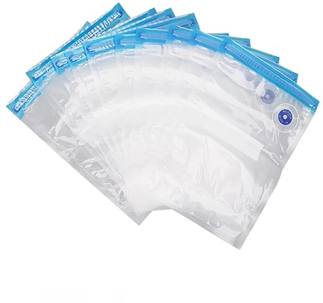 Sacs de Scellage Sous Vide, Sacs de Conservation des Aliments Sous Vide Réutilisables, Pratiques pour la Maison, 10 Pièces (25 * 17 cm)