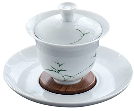 EOTRERANQ Zuppiera Dipinta a Mano Set da tè Kung Fu Set Regalo Grande zuppiera in Ceramica