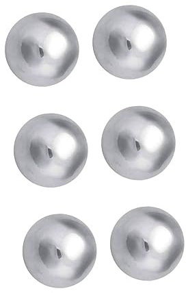 Garneck 2sets Stainless Steel Wine Ice Block Reusable Ice Cubes Cooling Stone for Wine