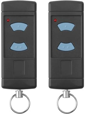 Mando Garaje Universal 2 Piezas,Mando a Distancia Duplicador para Puerta de Garaje,868 MHz Mando a Distancia de Repuesto,Abridor de Puerta de Garaje para Hormann HSM4 HSM2