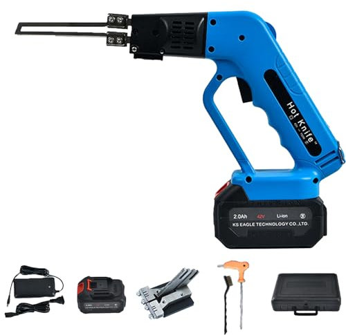LADECNERHT Electric Hot Knife Kit for Grooving/Cutting Air Cooled 150w 230v Pro Slotter Foam Cutting Tool Styrofoam Cutter for Xps, Epp, Eps, EVA, Epe, Kt Board, Sponge
