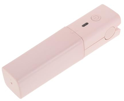 BAZEITFLOW Portable USB Hair Straightening Tool with Mini Ceramic Curler Constant Temperature for Hair Health Compact Styling Iron for Travel