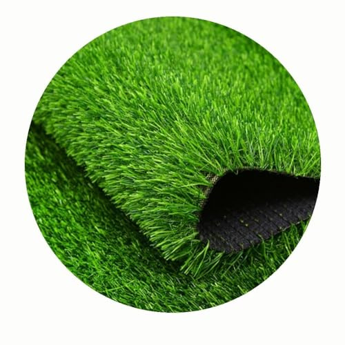 Alfombra De Césped Artificial Verde De Imitación De Césped, Césped Artificial Para Exteriores E Interiores Césped Para Jardín RUG Resistente A Los Rayos UV | Césped De Bajo Mantenimiento(3x7m)