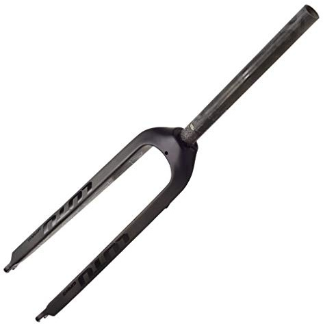 WIQUYBML Forcella Rigida per MTB da 26, 27,5 e 29, Leggera, in Fibra di Carbonio 3K, Colore Nero, per Mountain Bike/Bici da Strada - Peso: Circa 650 g