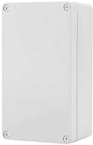 Wasserdichte Staubdichte Anschlussdose IP65 ABS-Kunststoff-Anschlussdose Universal-Schaltkästen Projektgehäuse Grau (158 * 90 * 60mm)