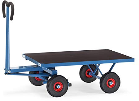 Handwagen 1200x800 mm mit Boden und Luft-Bereifung