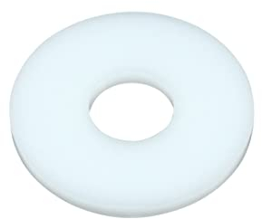 SN-TEC Große Kunststoff Unterlegscheiben nach DIN 9021, 6,4mm innen / 18mm aussen für M6 (1.000 Stück)