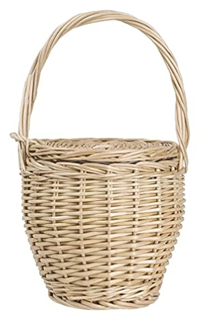 Cabilock Borsa in Rattan Intrecciata a Mano Con Tracolla Semplice Donna Borsa Da Viaggio Elegante Per Picnic E Uso Quotidiano Capacità Grande Regalo Femminile