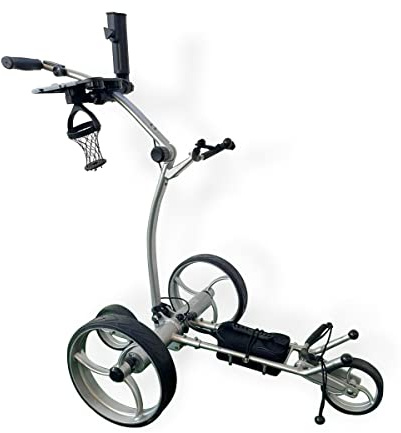 Golfted GT-ASR Aluminium Elektrischer Golftrolley mit Fernbedienung (faltbar) (Grau)