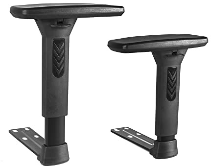 Frassie Höjdjusterbar stol armstöd par ersättning, gaming boss stol armar set (3D)