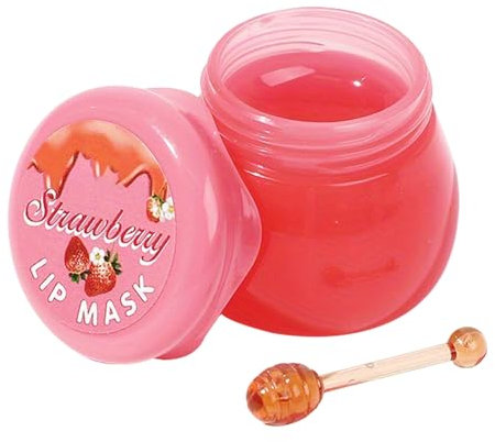 Masque Repulpant Pour Les Lèvres - Sommeil Pour Les Lèvres À Saveur Fraise Lèvres Sèches, Baume À Lèvres Sommeil Répare Les Rides Des Lèvres, Les Lèvres Sèches, Jingan