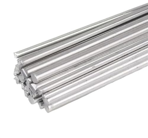 Easy Melt Niedertemperatur-Schweißstäbe, Edelstahl-Lötstab, Fülldraht, Schweißstab, Aluminium-Reparaturmittel-Sets (Size : 1.6MM, Color : 10PCS)
