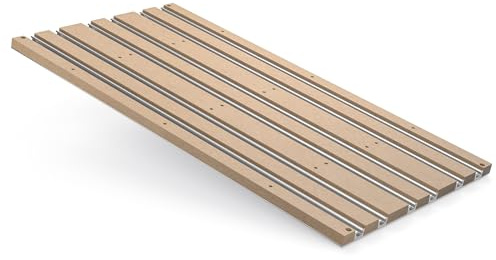 Genmitsu 4060 Hybrid-Spoilboard-Tisch aus Aluminium und MDF für 4040-PRO CNC-Fräsmaschine, Größe 420 x 800 x 20,5 mm, erweitert den Arbeitsbereich auf X400 mm x Y600 mm