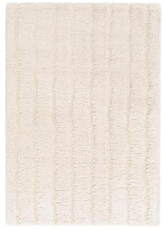 Vivaraise Alfombra reciclada Maël Nieve 200x290 cm