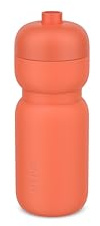 Mepal - Trinkflasche Squeeze Sport - 600 ml - Peach orange | Auslaufsicherer Verschluss - Squeeze zum Trinken - Langlebiges, weiches Material - Wasserflasche