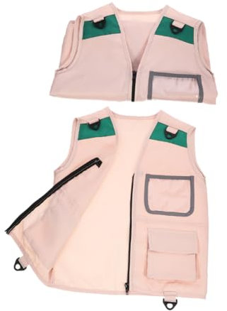 OATIPHO 2stücke Mädchen Cosplay Weste Für Outdoor- Vielseitige Explorer Weste Für Rollenspiele Für Insektenfangen Und Festivaleinsätze
