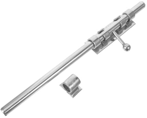 HOMSFOU Verrou De Pour Portails Loquet De Porte Encastré Serrure De Porte Coulissante Loquet De Porte-fenêtre Verrou Encastré Acier Inoxydable