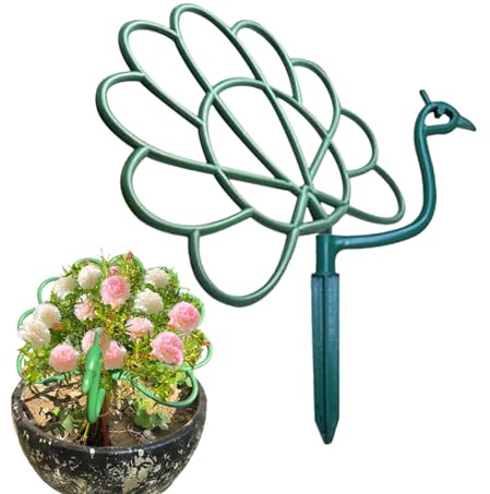 Bohany Soporte Para Plantas De Fresas - Estructura De Cultivo | Soporte Plantas Con Protección Aves Para Huerto Jardín Balcón