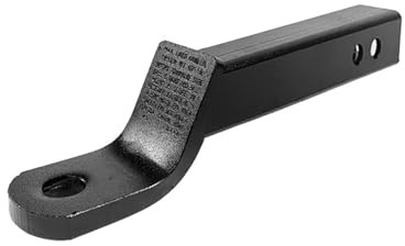 KENBT Vástago Largo Extendido, Barra De Remolque De Caída De 2 Pulgadas, Montaje De Bola, Enganche De Lengüeta, Remolque 3T, For Coche, Caravana, Piezas De Barco, Accesorios,Fuerza confiable