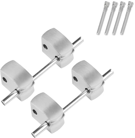 ROUHO Bracelet Montre Raccord de Fin Kit Métal Montre Pièces de Connexion Vis pour Audemars Piguet Royal Oak Offshore 15400 15500 26331 15202-Argent 3.5mm