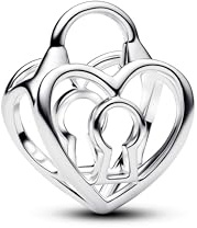 PANDORA Heart padlock 794358C00 Charm Anhänger
