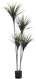 Vente-unique-Kunstpflanze Yucca-Palme mit Topf - H. 150 cm - LYA