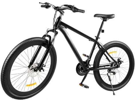 RibasuBB Mountainbike 26 Zoll, MTB Fahrrad 21 Gang Fahrräder Rennrad Bike Jugendfahrrad MTB Mountainbike Unisex, Belastung von 98kg, 165-185 cm Geeignete Höhe