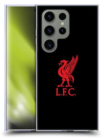 Head Case Designs Offizielle Liverpool Football Club Logo Rot Und Schwarz Liver Bird Gel Handyhülle Hülle [Militärischer Schutzgrad] Kompatibel mit Samsung Galaxy S24 Ultra 5G