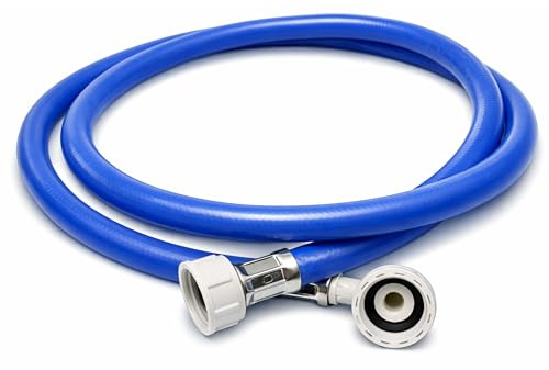 Universal Washing Machine Cold Water Inlet Pipe Feed Hose - Dishwasher Inlet Pipe (Blue, 1.5 Meter)