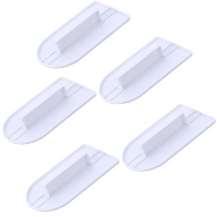 Cabilock 5pcs Trowel Cake Scraper Smoother for Fondant Buttercream DIY Baking Tools for Wedding Cake Decorations and Home Pastry Making