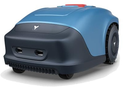 ZIXIAOS Robot Tondeuse sans Fil Périphérique 1000 M², avec Pente 30%, Ultra Silencieuse, Vision Tondeuse Robot Gazon, Limite Virtuelle, Gestion Multizone