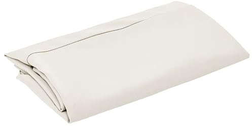Tomostar Toile de Remplacement Parasol Déporté, Toile de Rechange Auvent de Remplacement Parasol Extérieur Blanc Sable 350 cm