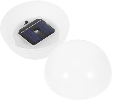 HEMOTON Schwimmende Solar-kugellichter Led-schwimmlichter Solar-poolleuchten Energiesparend Gartenbeleuchtung Parks Schwimmende Kugellichter Solar-kugellichter Led-kugellichter