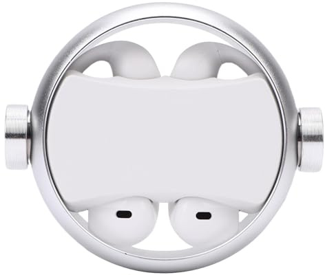 Écouteurs à Pince 5.3, Son Surround, Jeu 140H, pour Le Travail, Le Fitness, Une Utilisation Quotidienne (White)