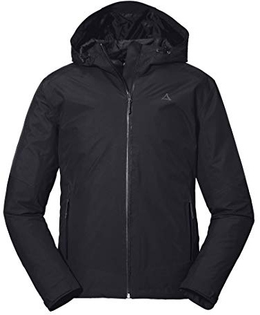 Schöffel Herren Jacket Wamberg M, winddichte, atmungsaktive Regenjacke, komfortable Outdoor Jacke, Wanderjacke mit verstellbarer Kapuze