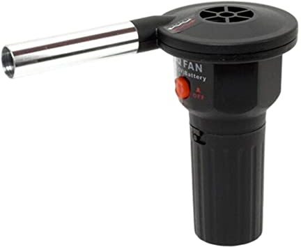 Luckxing Grillgebläse Tragbar Elektrotisch Fan Feuer Gebläse Grillgebläse, Tragbarer Elektrischer Grillventilator Für Camping-Grill Im Freien Für Outdoor Camping Picknick Grill Kochen Werkzeug