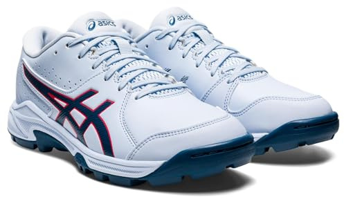 ASICS Kinder Peake 2 GS Hockeyschuhe Sneaker, Hellblau, Marineblau, 35.5 EU