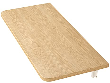 An der Wand montierter, klappbarer Computertisch, herunterklappbarer Wandtisch, Frühstücksbartisch, Drop-Leaf-Esstisch für die Küche, klappbarer Arbeitstisch für Zuhause, Büro, Garage, Garten, Wasch