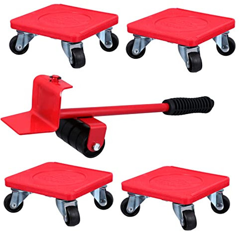 WATIIFUFU 5stücke Teiliges Möbeltransport Set Möbelheber Möbelgleiter Möbelroller Schwerlast Umzugshilfe Ergonomisches Design Für Zuhause Und Büro Leichte Möbelverschiebung