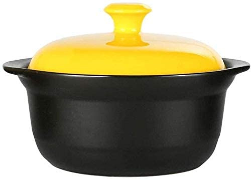 JHHNCVBC Pentola di Terracotta per Cucinare casseruola in Ceramica pentola di Terracotta - Termica e conservazione Termica ad Alta efficienza