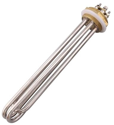 1 stück 1,5 Zoll Gewinde Heizelement for Wasser 3KW/4.5KW/6KW/9KW/12KW DN40 Immersion Rohr Elektrische Heizung 220V/380V(1-220V 380V,3kw)