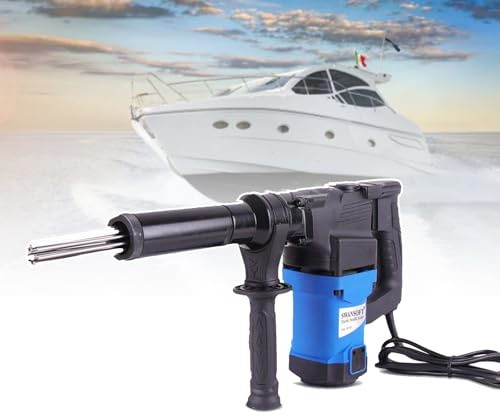 Scrostatore Elettrico Ad Aghi pneumatico ad aghi, utensile ad aria compressa, compatto, portatile per la rimozione della ruggine industriale, rimozione della ruggine dal ponte della nave, 22