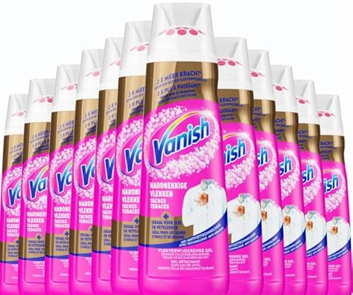 Vanish Oxi Action Gold Powergel Fleckenentferner 12x200ml - Vorteilspackung