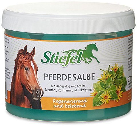 Stiefel Pferdesalbe 500 ml | Kühlgel | Massagesalbe