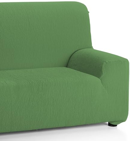 Martina Home Emilia Elastischer Sofabezug für 3-Sitzer, Grün, von 170 bis 220 cm Breite