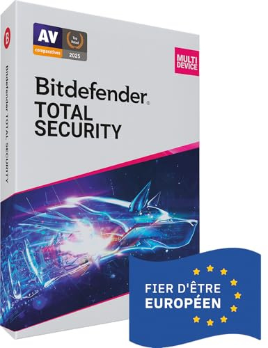 Bitdefender Total Security 2026 | 10 appareils | 2 ans | PC/MAC/android | Code envoyé par courrier postal